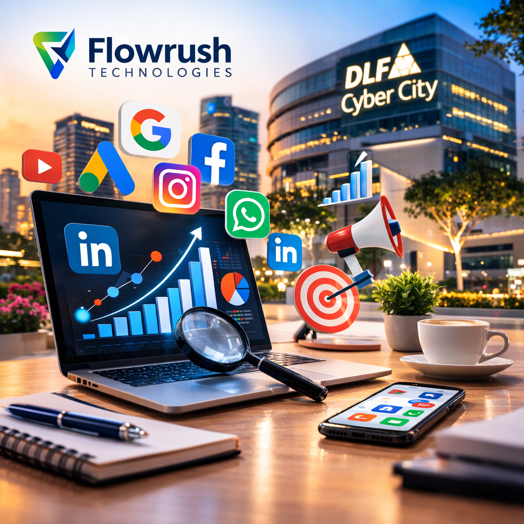Digital Marketing Services in Gurugram - Flowrush Technologies